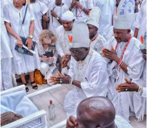 Yoruba spiritual ceremony